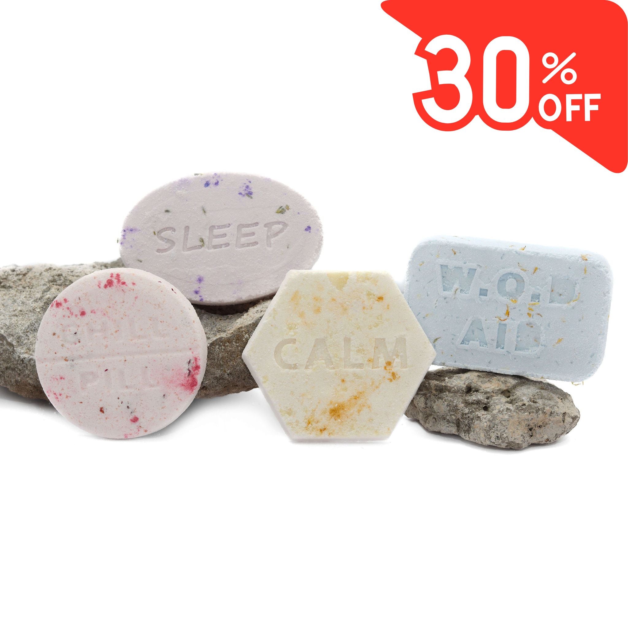 Australia Made Natural Bath Bombs (Pack of 4)